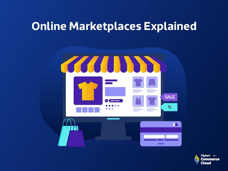 What is an online marketplace, and how does it work